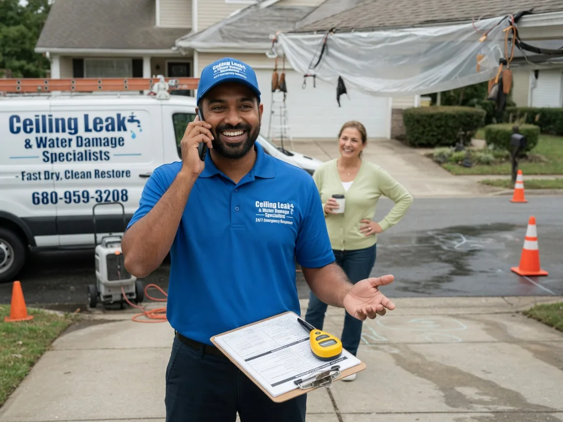 Ceiling Leak Cleanup Sunnyside, UT FAQs